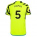 Maglia Arsenal Thomas 5 Divisa Trasferta 2023/24