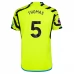Maglia Arsenal Thomas 5 Divisa Trasferta 2023/24