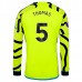 Maglia Arsenal Thomas 5 Divisa Trasferta 2023/24 Manica Lunga