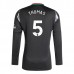 Maglia Arsenal Thomas 5 Divisa Trasferta 2024/25 Manica Lunga