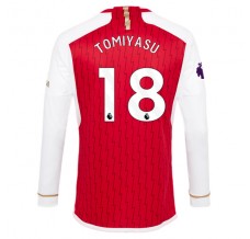 Maglia Arsenal Tomiyasu 18 Divisa Prima 2023/24 Manica Lunga