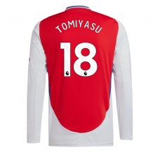 Maglia Arsenal Tomiyasu 18 Divisa Prima 2024/25 Manica Lunga