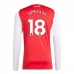 Maglia Arsenal Tomiyasu 18 Divisa Prima 2025/26 Manica Lunga