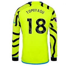 Maglia Arsenal Tomiyasu 18 Divisa Trasferta 2023/24 Manica Lunga