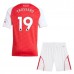 Maglia Arsenal Trossard 19 Bambino Divisa Prima 2025/26