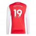 Maglia Arsenal Trossard 19 Divisa Prima 2025/26 Manica Lunga