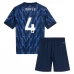 Maglia Arsenal White 4 Bambino Divisa Trasferta 2025/26