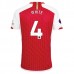 Maglia Arsenal White 4 Divisa Prima 2023/24
