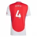 Maglia Arsenal White 4 Divisa Prima 2024/25
