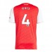 Maglia Arsenal White 4 Divisa Prima 2025/26