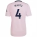 Maglia Arsenal White 4 Divisa Terza 2022/23