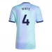 Maglia Arsenal White 4 Divisa Terza 2024/25