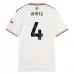 Maglia Arsenal White 4 Divisa Terza 2025/26