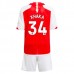 Maglia Arsenal Xhaka 34 Bambino Divisa Prima 2023/24