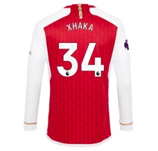 Maglia Arsenal Xhaka 34 Divisa Prima 2023/24 Manica Lunga