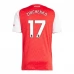 Maglia Arsenal Zinchenko 17 Divisa Prima 2025/26