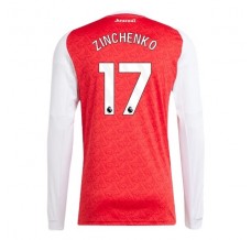 Maglia Arsenal Zinchenko 17 Divisa Prima 2025/26 Manica Lunga