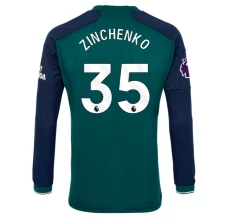 Maglia Arsenal Zinchenko 35 Divisa Terza 2023/24 Manica Lunga