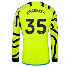 Maglia Arsenal Zinchenko 35 Divisa Trasferta 2023/24 Manica Lunga