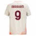 Maglia AS Roma Abraham 9 Divisa Trasferta 2024/25