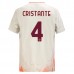 Maglia AS Roma Cristante 4 Divisa Trasferta 2024/25