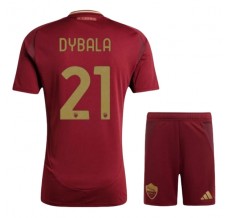 Maglia AS Roma Dybala 21 Bambino Divisa Prima 2024/25