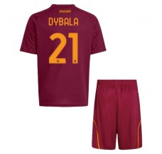 Maglia AS Roma Dybala 21 Bambino Divisa Prima 2025/26