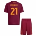 Maglia AS Roma Dybala 21 Bambino Divisa Prima 2025/26