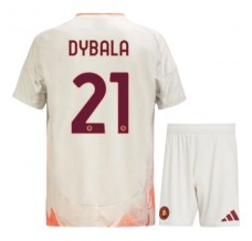 Maglia AS Roma Dybala 21 Bambino Divisa Trasferta 2024/25