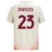 Maglia AS Roma Mancini 23 Divisa Trasferta 2024/25