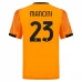 Maglia AS Roma Mancini 23 Divisa Trasferta 2025/26