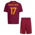Maglia AS Roma Manu Kone 17 Bambino Divisa Prima 2025/26