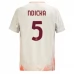 Maglia AS Roma Ndicka 5 Divisa Trasferta 2024/25