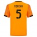 Maglia AS Roma Ndicka 5 Divisa Trasferta 2025/26