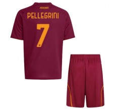 Maglia AS Roma Pellegrini 7 Bambino Divisa Prima 2025/26