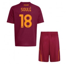 Maglia AS Roma Soule 18 Bambino Divisa Prima 2025/26