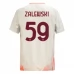 Maglia AS Roma Zalewski 59 Divisa Trasferta 2024/25