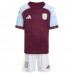 Maglia Aston Villa Bambino Divisa Prima 2025/26