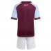 Maglia Aston Villa Bambino Divisa Prima 2025/26
