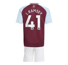 Maglia Aston Villa J.Ramsey 41 Bambino Divisa Prima 2024/25