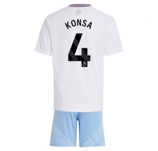 Maglia Aston Villa Konsa 4 Bambino Divisa Trasferta 2024/25