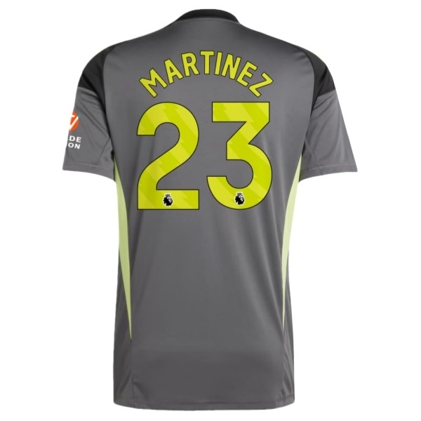 Maglia Aston Villa Martinez 23 Kit Gara Home Portiere 2025/26 Maglia Aston Villa Martinez 23 Kit Gara Home Portiere 2025/26