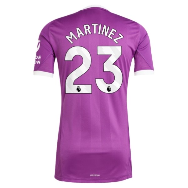 Maglia Aston Villa Martinez 23 Kit Gara Third Portiere 2025/26 Maglia Aston Villa Martinez 23 Kit Gara Third Portiere 2025/26