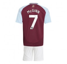 Maglia Aston Villa McGinn 7 Bambino Divisa Prima 2024/25