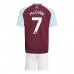 Maglia Aston Villa McGinn 7 Bambino Divisa Prima 2024/25