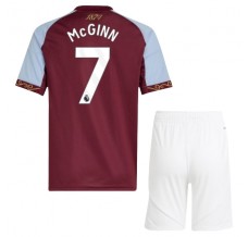 Maglia Aston Villa McGinn 7 Bambino Divisa Prima 2025/26