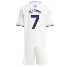 Maglia Aston Villa McGinn 7 Bambino Divisa Terza 2025/26
