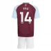 Maglia Aston Villa Pau 14 Bambino Divisa Prima 2024/25