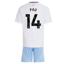 Maglia Aston Villa Pau 14 Bambino Divisa Trasferta 2024/25