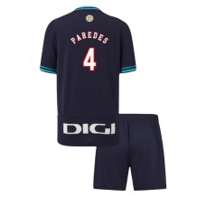Maglia Athletic Bilbao Paredes 4 Bambino Divisa Trasferta 2025/26
